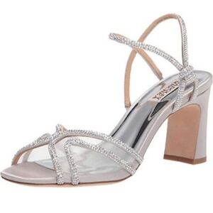 Badgley Mishka Hey Satin Heels